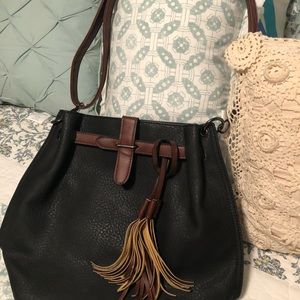 Faux shoulder bag